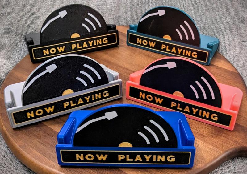 Vinyl Record Holder - NOW PLAYING