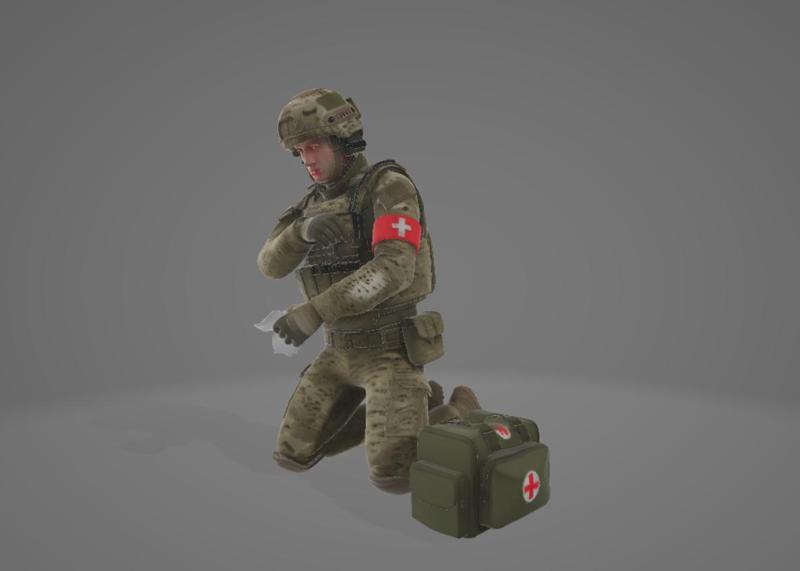 Combat Medic – Field Treatment Stance