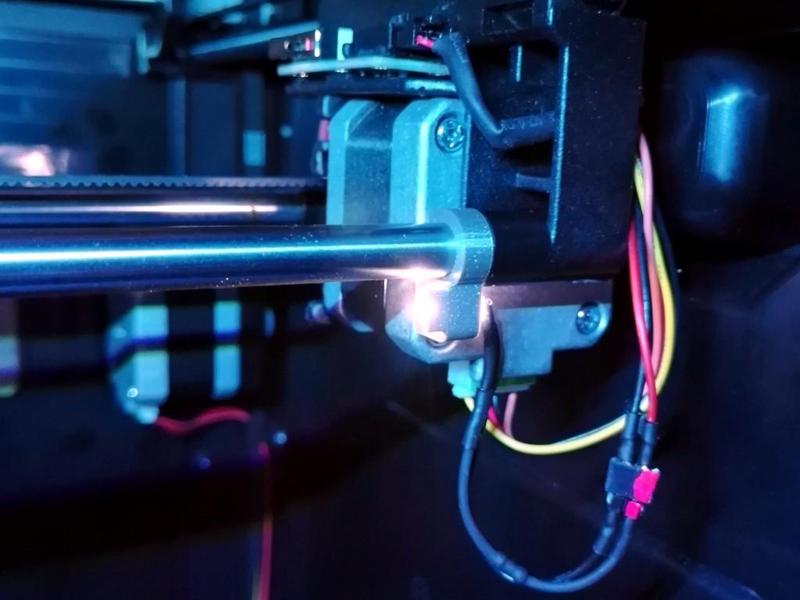 5 mm LED mount clip for 8 mm X axis