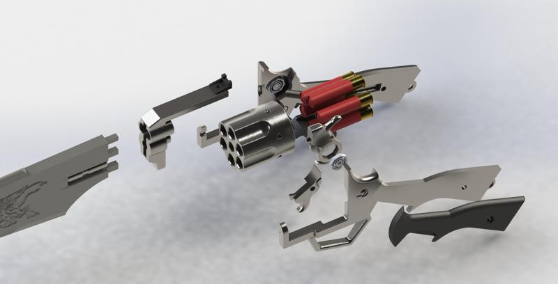 FF VIII - Gunblade - Revolver