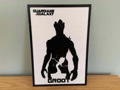 Groot box / Guardians of the galaxy / Marvel