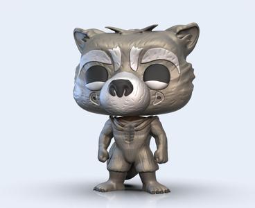 ROCKET GUARDIANS OF THE GALAXY FUNKO POP VERSION