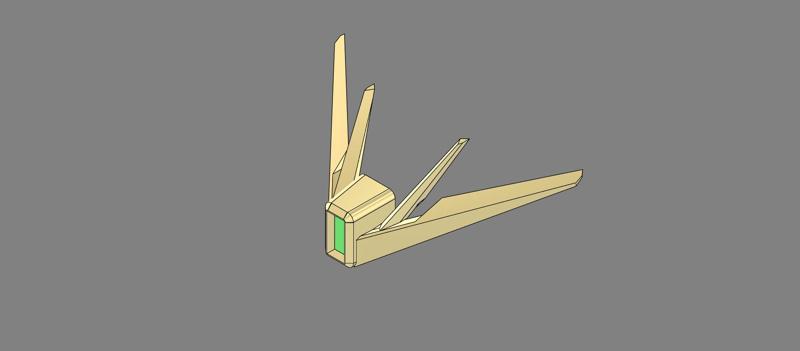 MG Wing Gundam ver. Ka EW V-Fin replacement