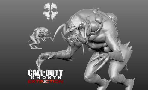 seeker Call of Duty Ghosts Extinction 3d model
