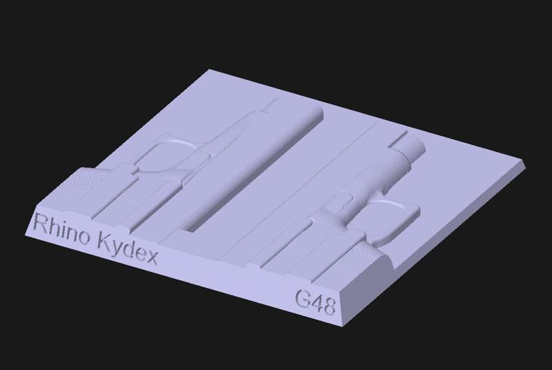 Glock G48 Molding Plate