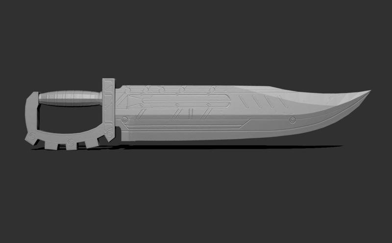 CODM ASSAULT KNIFE- DEBRIS FIELD