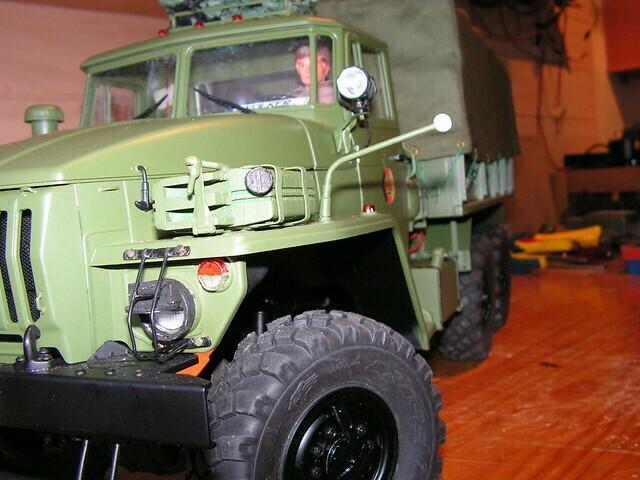 NVA camouflage spotlight 1/12 cross rc