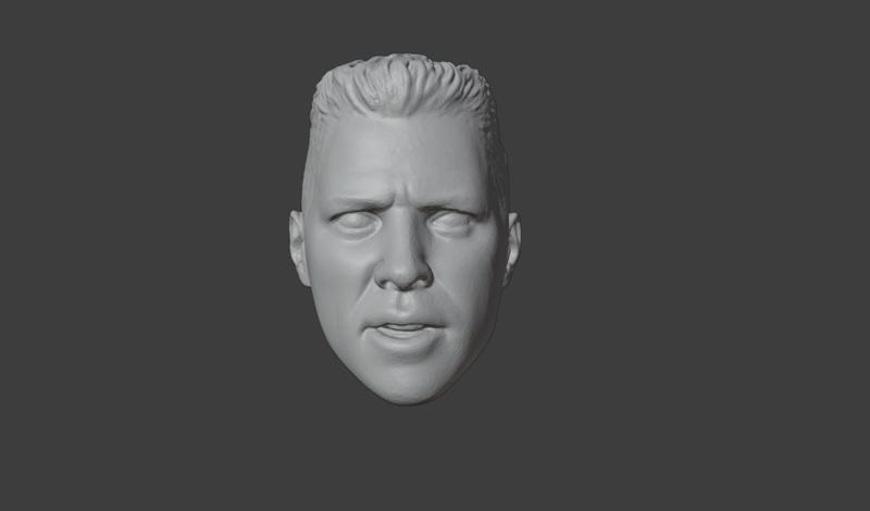 Head Biff Tannen Head Back to the Future I Neca 1/12