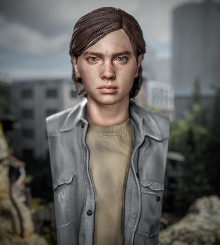1/6 1/12 1/1 The Last of Us Part 2 Ellie Naughty Dog bust Headsculpt