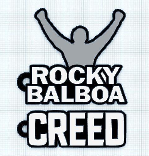 KEYCHAINS - ROCKY BALBOA - CREED