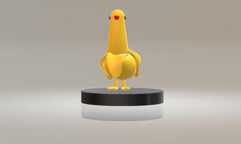PIGEON TOY 3D PRINTABLE MODEL
