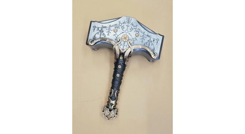 Mjolnir Hammer Replica | Thors Hammer | God Of War | Norse Mythology | By CC3D