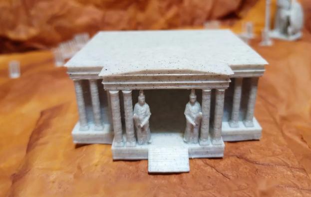 Saint Seiya virgo Temple - Templo Acuario 3D print model