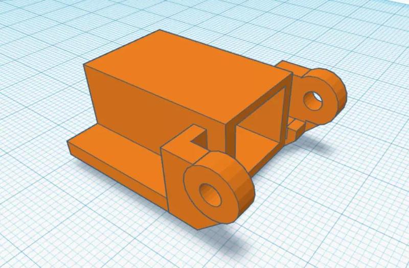 Replacement Hinge for a Teac Turntable