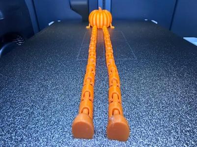 Super Long Pumpkin Flexi Legs