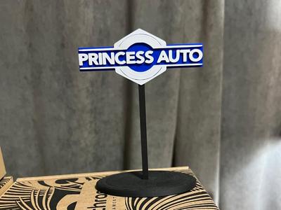 PRINCESS AUTO STORE SIGN--NO AMS NEEDED