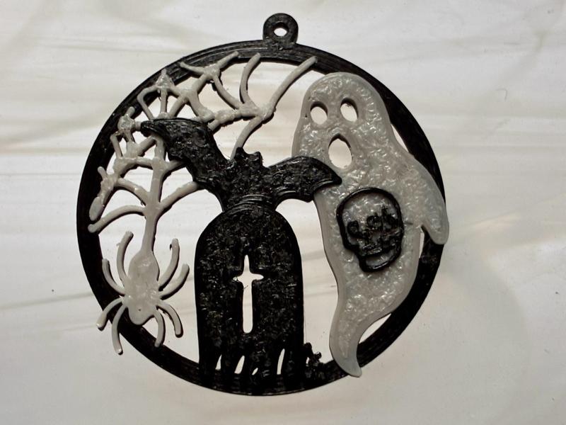 Halloween-Ohrring - "Spooky Sparkle"