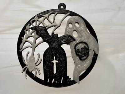 Halloween-Ohrring - "Spooky Sparkle"