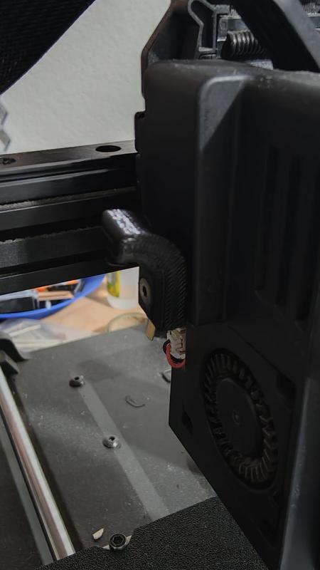 gatillo para cambio de filamento ender3 v3 ke