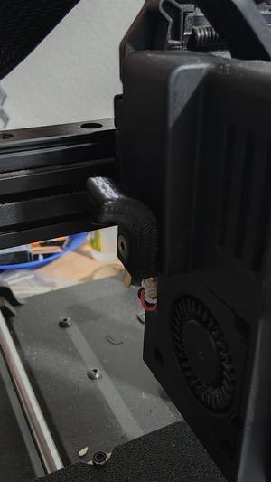 gatillo para cambio de filamento ender3 v3 ke