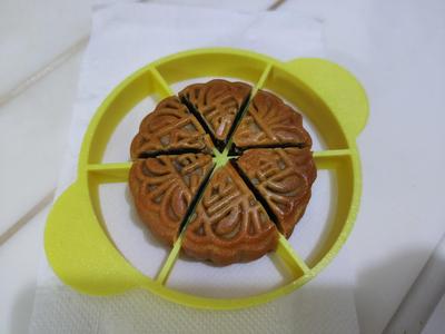 Mid-Autumn Mooncake Slicer | 4/6/8 divisions optional | Clean and neat slicing tool