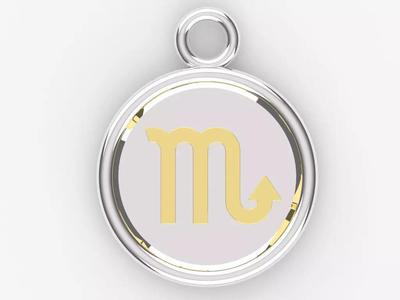 Scorpio Pendant 2