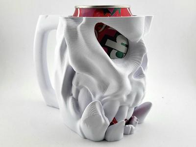 skull cup holder