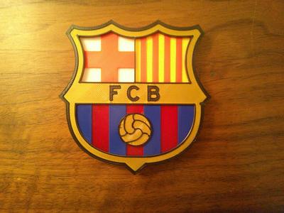 Barcelona FC Logo Coaster or Plaque