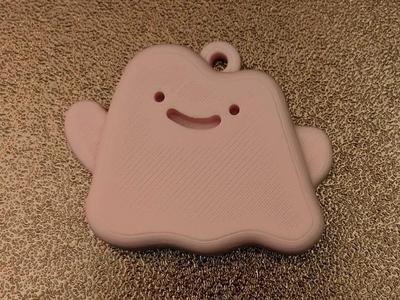 Ditto chibi keychain