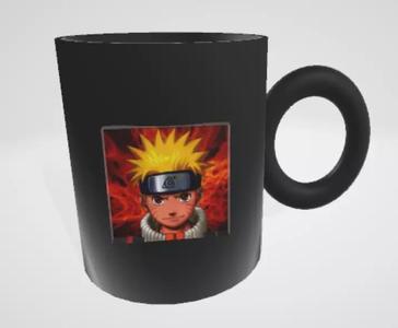 Naruto Cup 3D Model