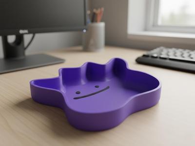 Pokemon Ditto Tray/Bowl By Kumy