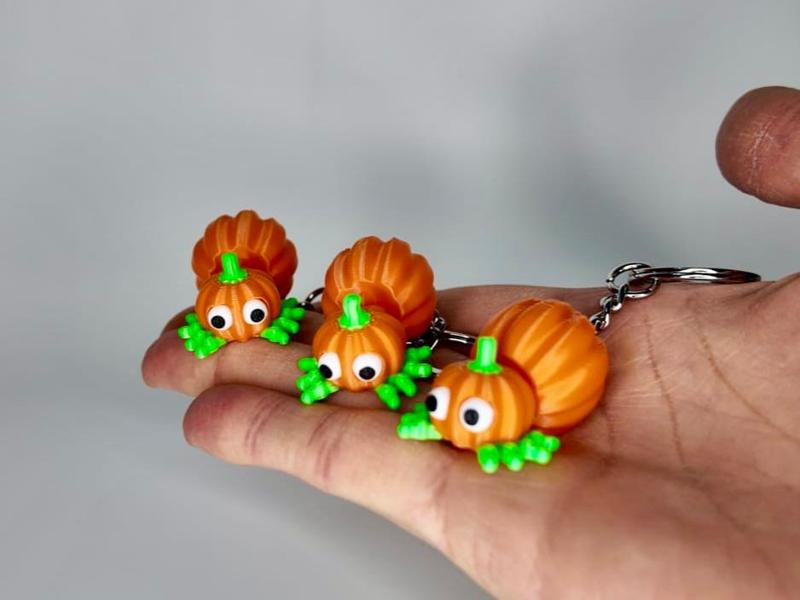 Flexi Funny Pumpkin-Spider