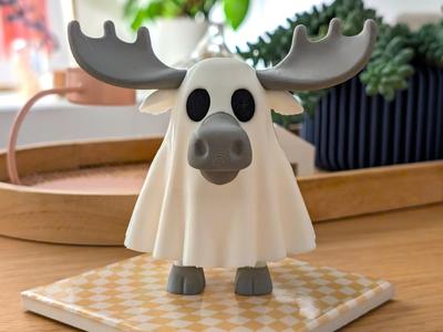 Ghost Moose Halloween