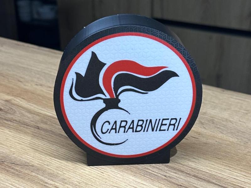 LightBox Italian Carabinieri Lamp