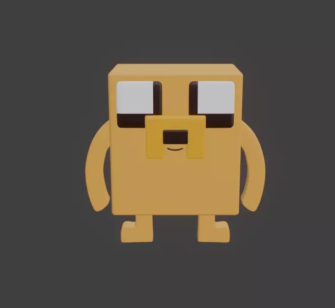 Adventure Time Jake The Dog Minecraft Form