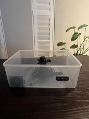 Horizontal Dry Box / Spool Holder With Rewinder