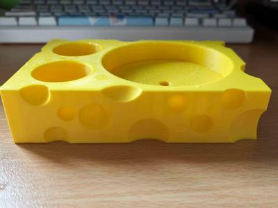 Cheese Toothbrush Caddy