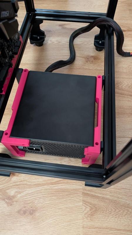Voron V.PC - extended PSU mouting brackets