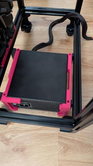 Voron V.PC - extended PSU mouting brackets