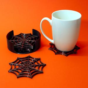 Spider web coaster
