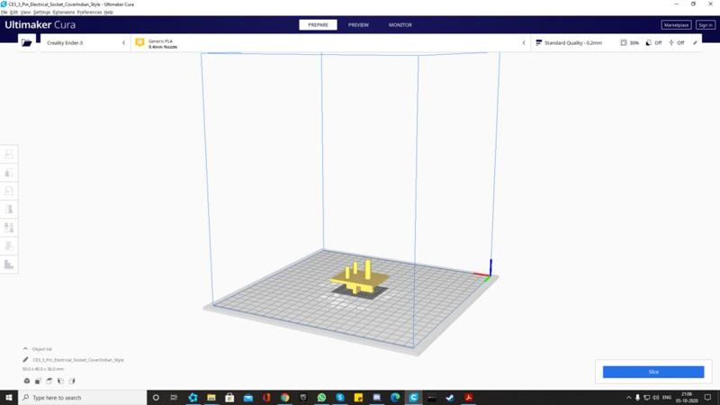 3 Pin Electrical Socket Safty Plug/Cover(India)