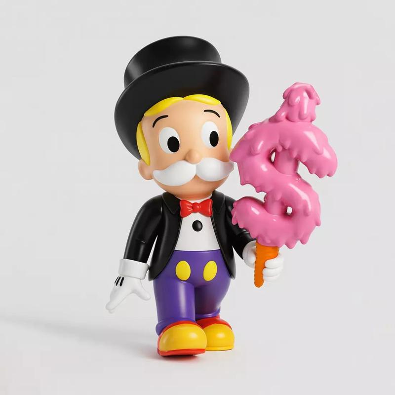 Richie Rich mash-up Monopoly Mickey Mouse toy