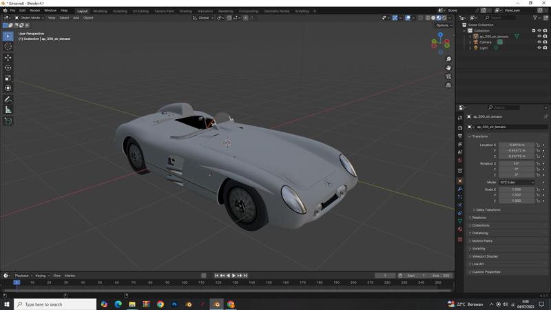 Mercedes-Benz 300 SLR LE MANS