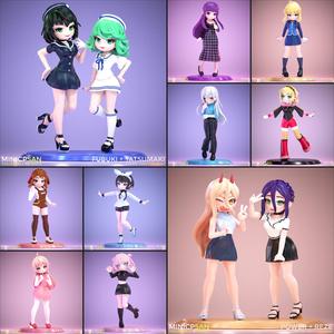 August 2025 Cute Mini Figures Bundle - MiniCPsan