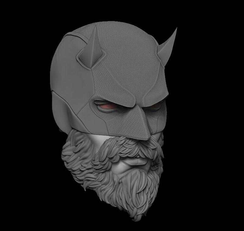 king daredevil 1/12 head sculpt