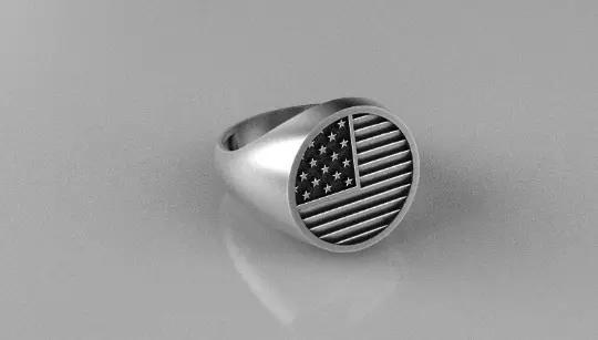 United States of America Sterling  US Flag