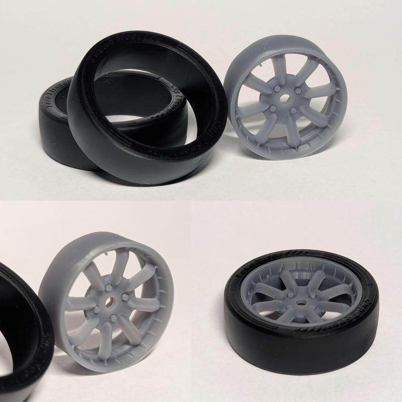 LDRC Drift Car Compe style wheels