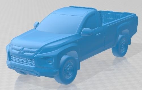Mitsubishi L200 Regular Cab 2019 Printable Car