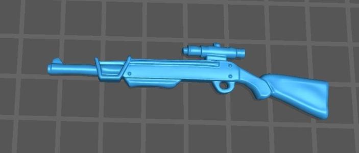 1/12 gi joe classified style rifle/weapon PUNISHER