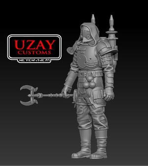 Star wars Jedi Survivor articulated bedlam raider veteran 3D print model
